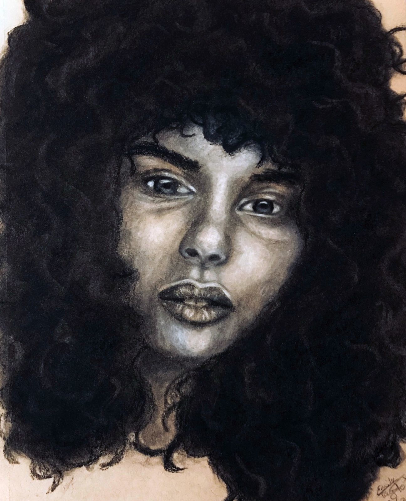 Raven-haired woman